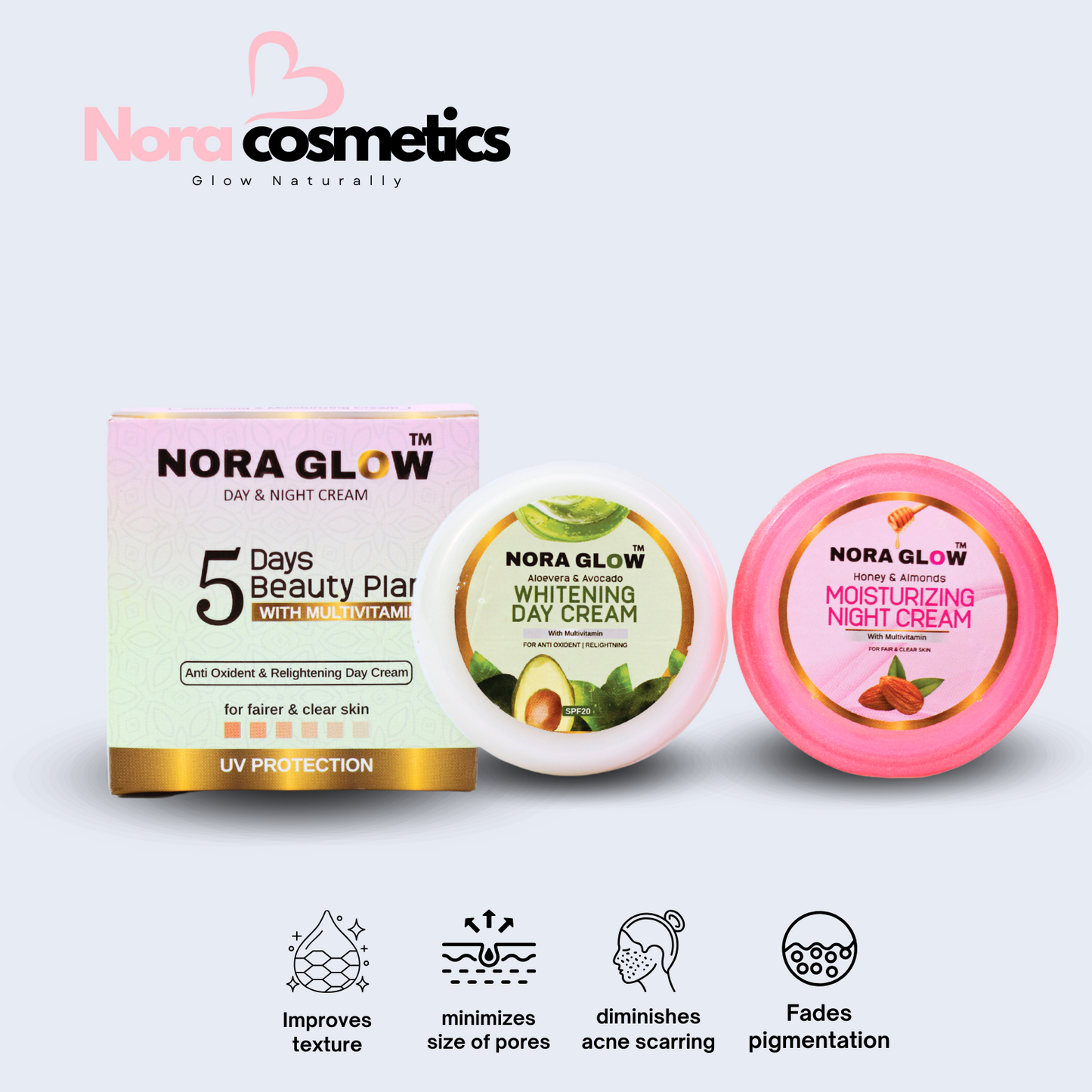 Noracosmetics™ Night-Day Beauty Cream.